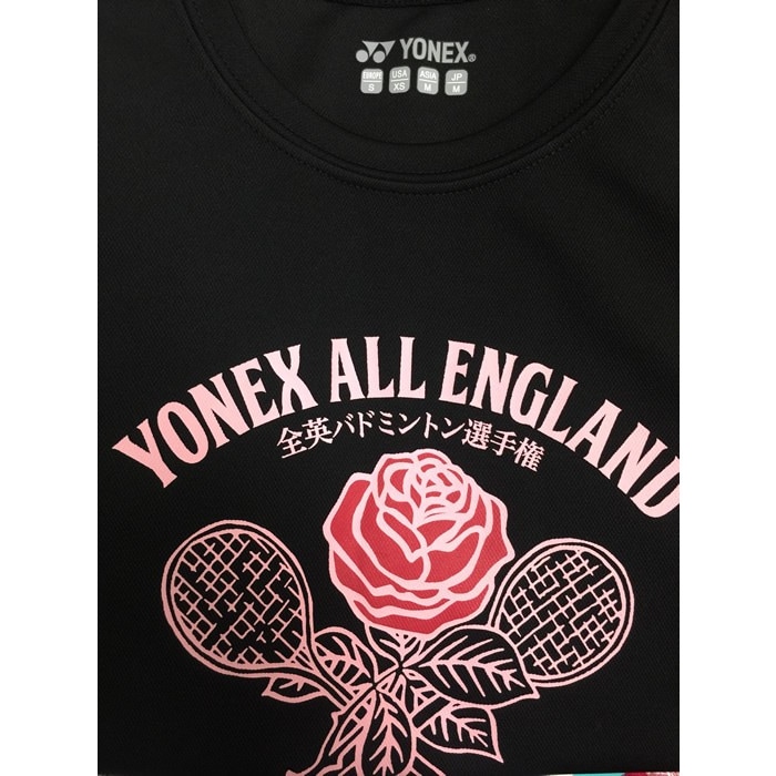YONEX YOB16011 全英オープン2016年記念Tシャツ レディース T