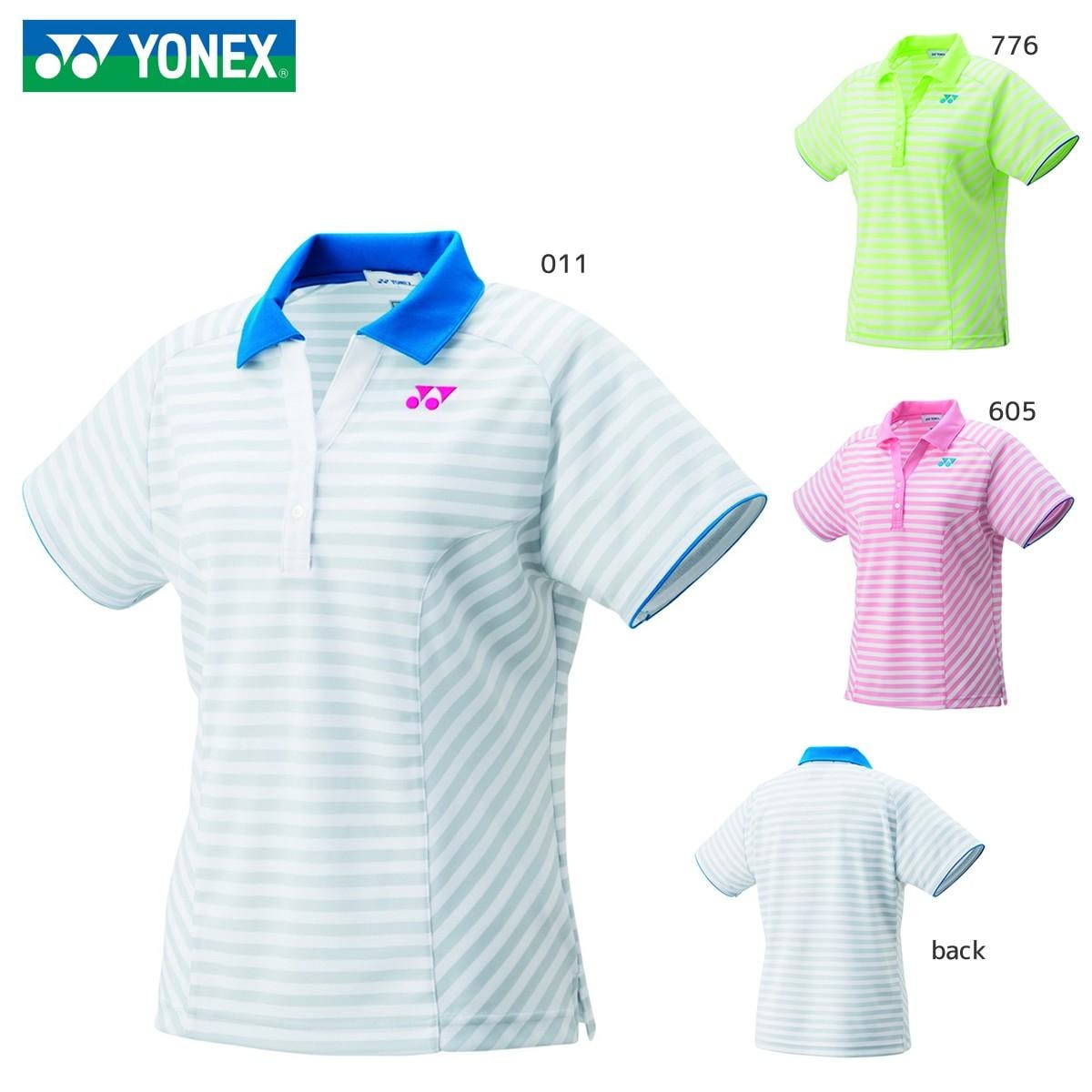 ヨネックス　バドミントンウェア YONEX 20742 ウィメンズゲームシャツ バドミントンウェア