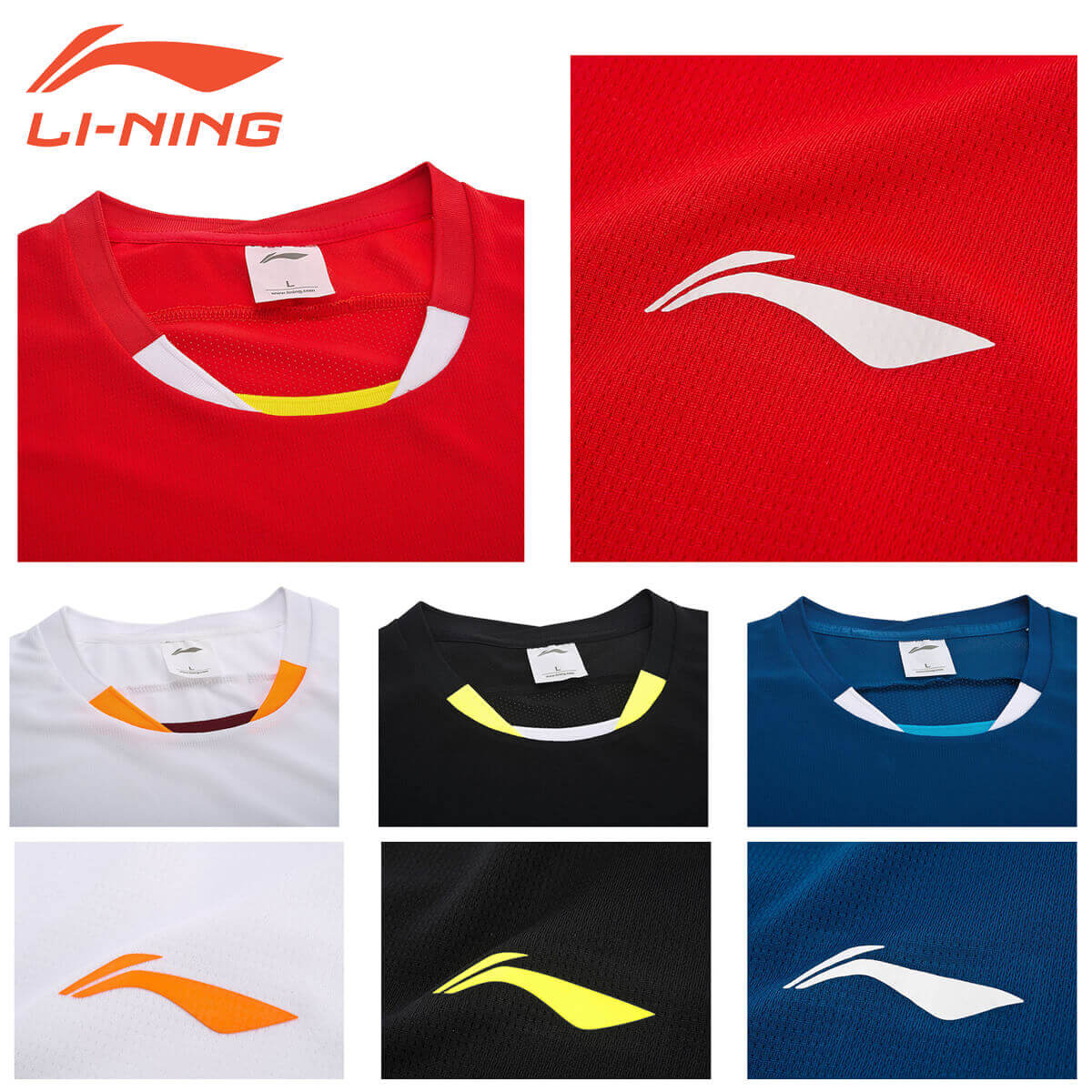 大特価】LI-NING AAYN261 ゲームシャツ(ユニ/メンズ) バドミントン
