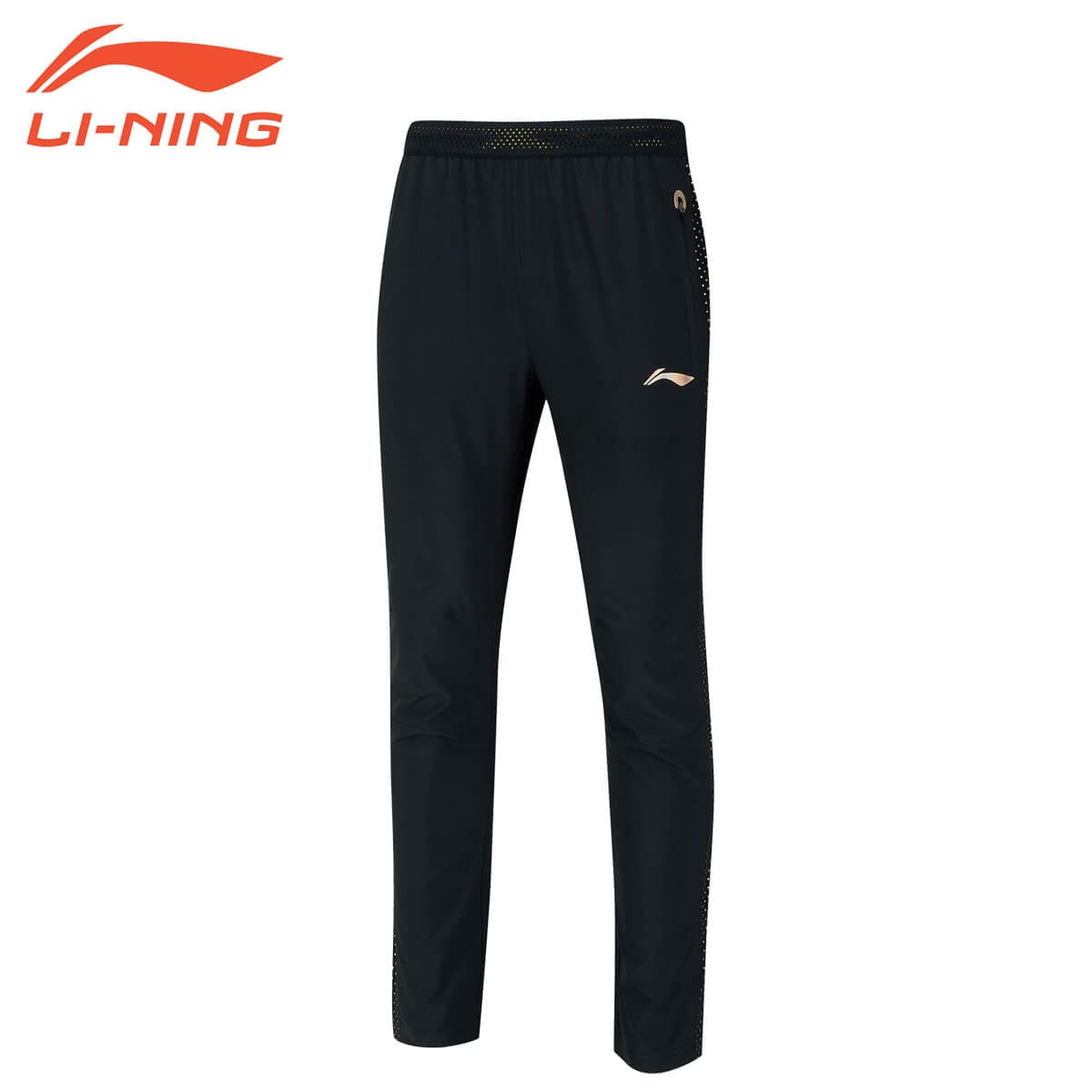 大特価】LI-NING AYKN405 トレーニングパンツ(ユニ/メンズ) ロング