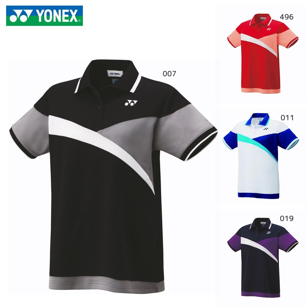 【美品】バドミントン　ゲームウェア　O YONEX 20893J ジュニアゲームシャツ ウェア(ジュニア