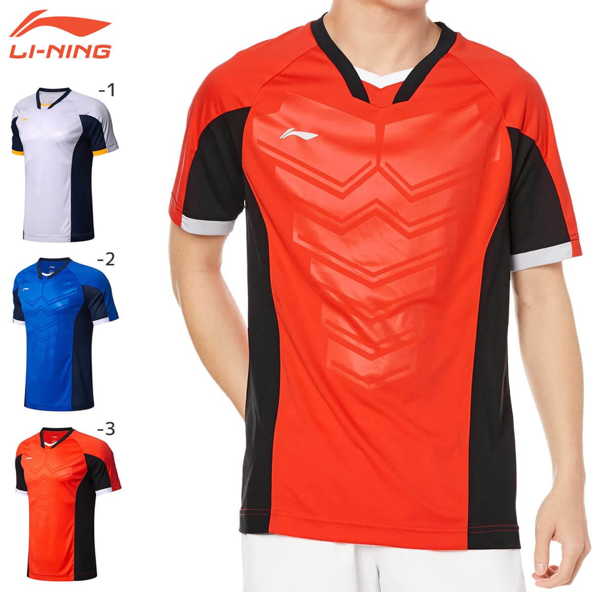 超特価】LI-NING AAYL189 ゲームウェア バドミントンウェア(ユニ