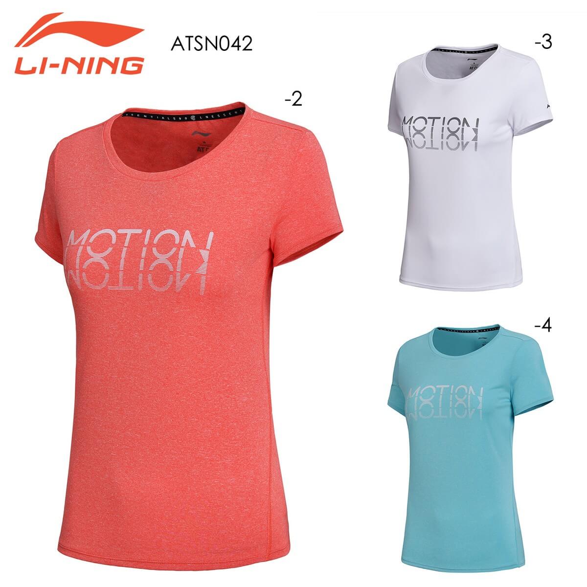 òLI-NING ATSN042 ȥ졼˥T Хɥߥȥ󥦥(ǥ)꡼˥ڥ᡼زġ
