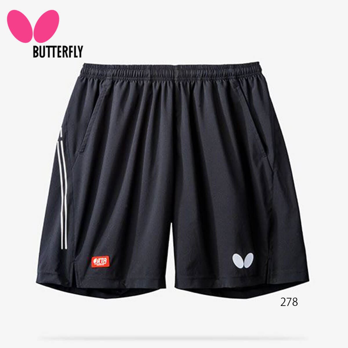 BUTTERFLY 52000 ロゴライン・ハーフパンツ/LOGOLINE HALF PANTS
