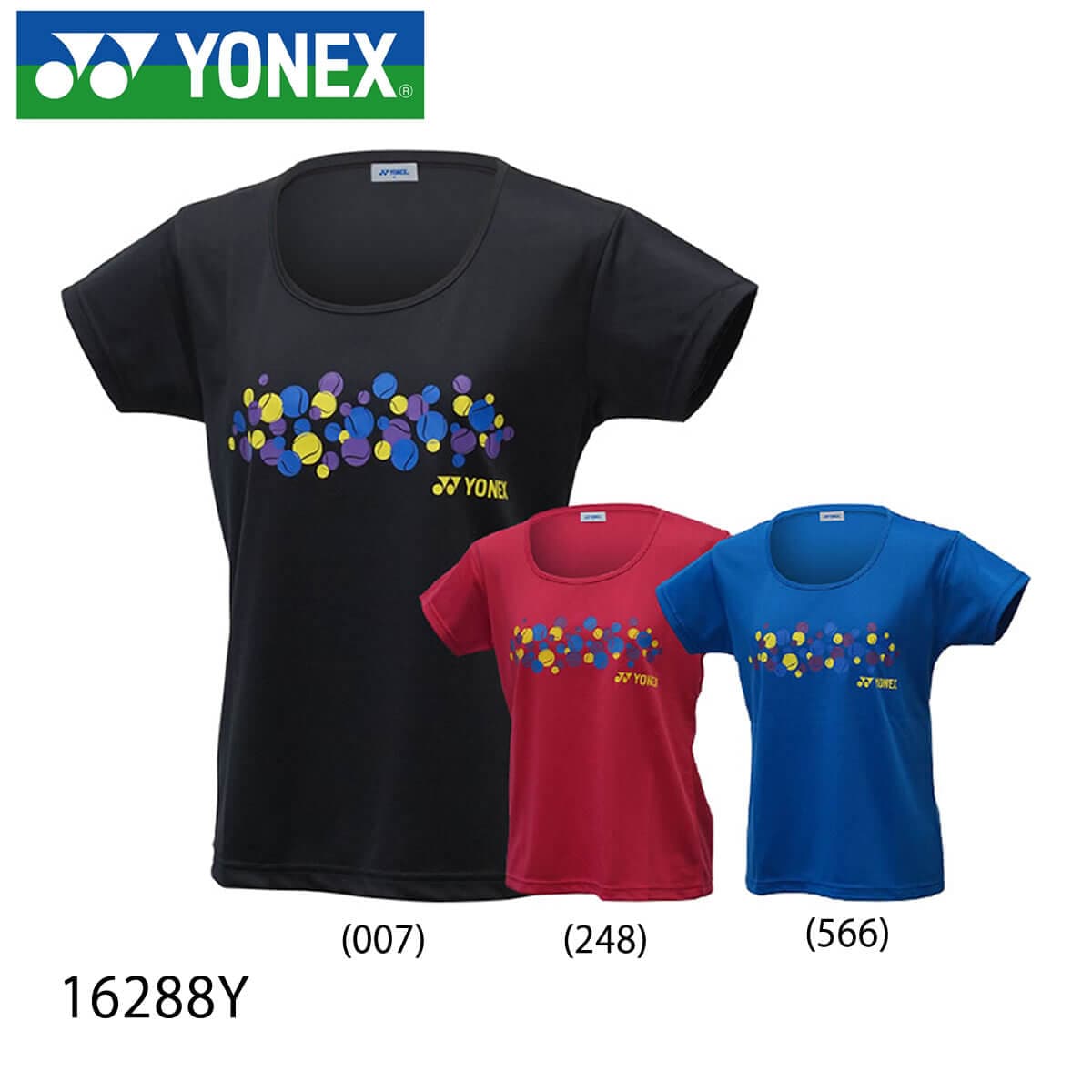ヨネックス】 バドミントンウィメンズTシャツ サイズ O ダーク
