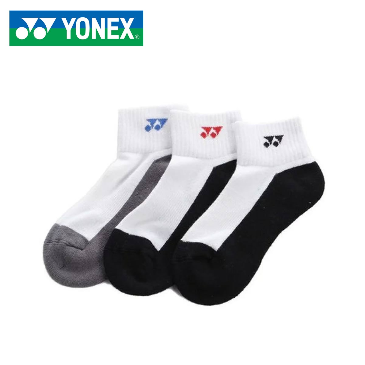 YONEX 19131JY アンクルソックス3足セット(ジュニア) テニス