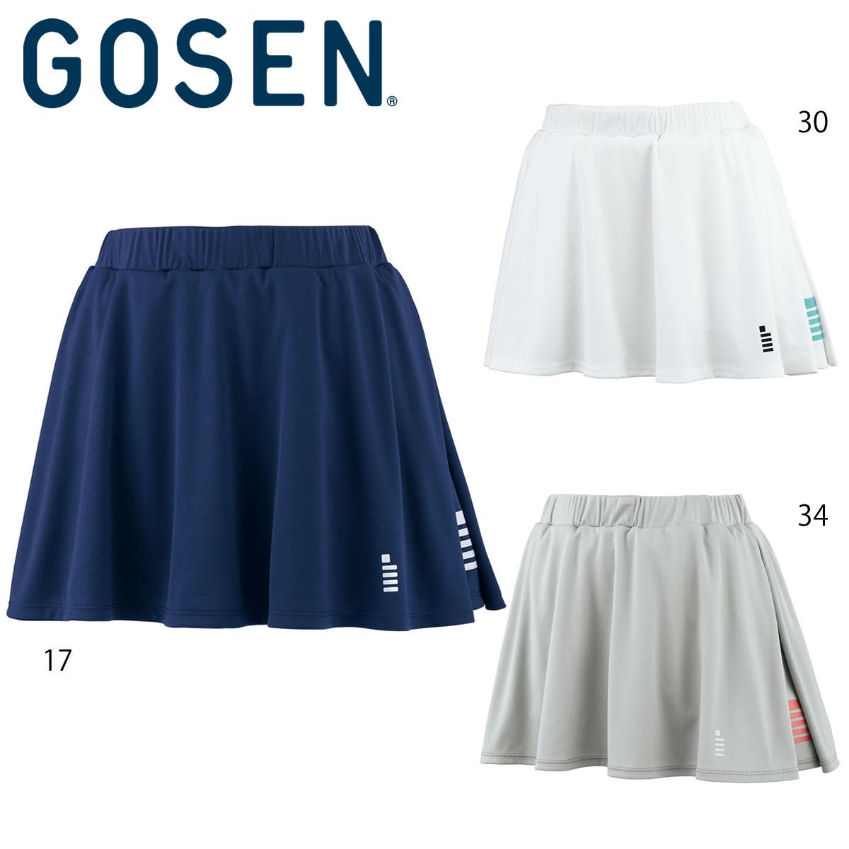 GOSEN S2021 レディーススカート バドミントン・テニス ウェア