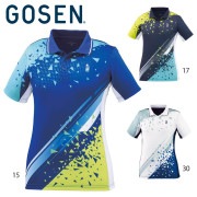 GOSENユニフォーム GOSEN ゴーセン テニスウェア『レディース』 ゲームシャツ/レディース