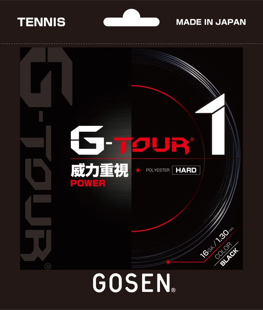 GOSEN TSGT11 G-TOUR1/ジー・ツアー1(単張) テニスガット ゴーセン