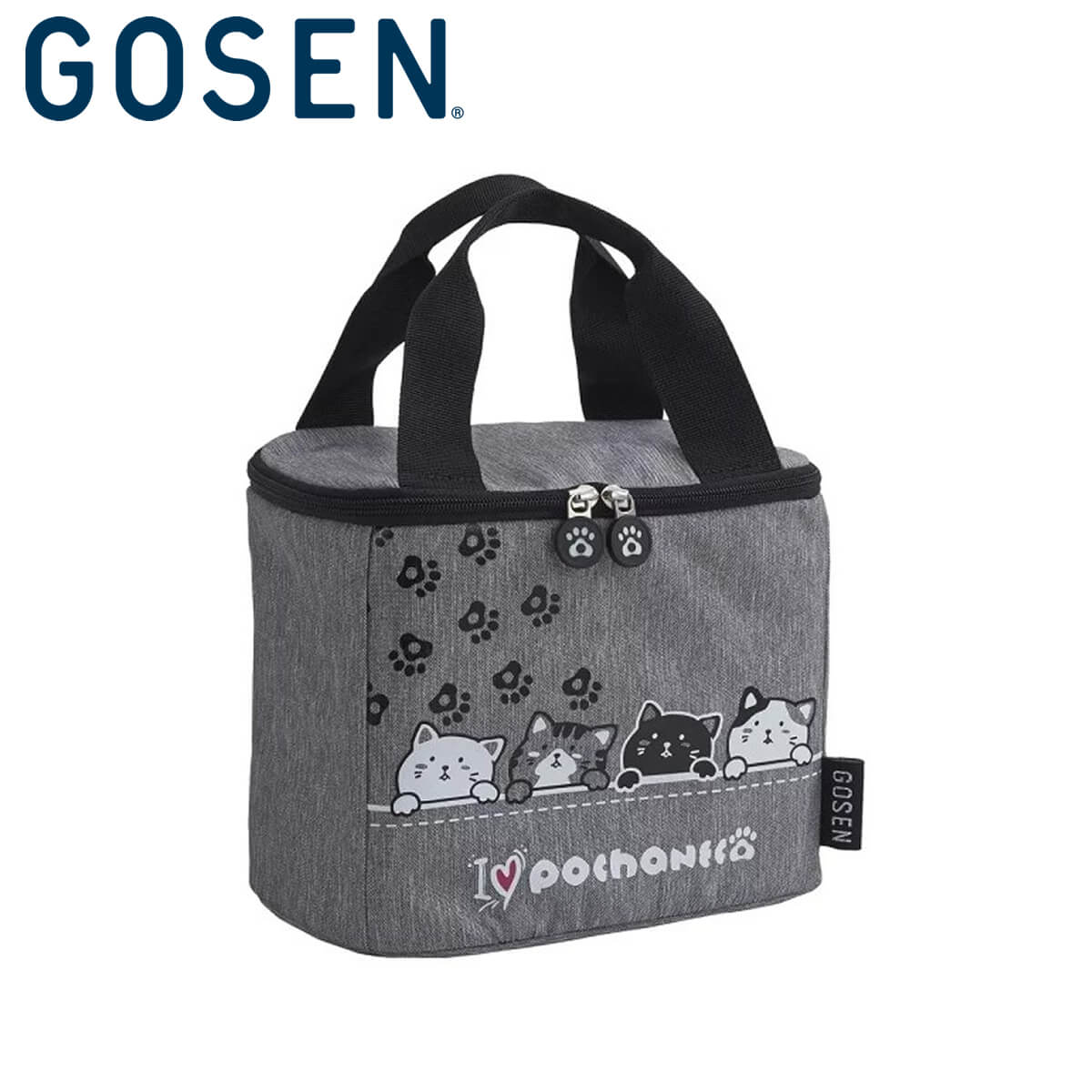 GOSEN NBH14 ぽちゃ猫 クーラーバッグ pochaneco バドミントン