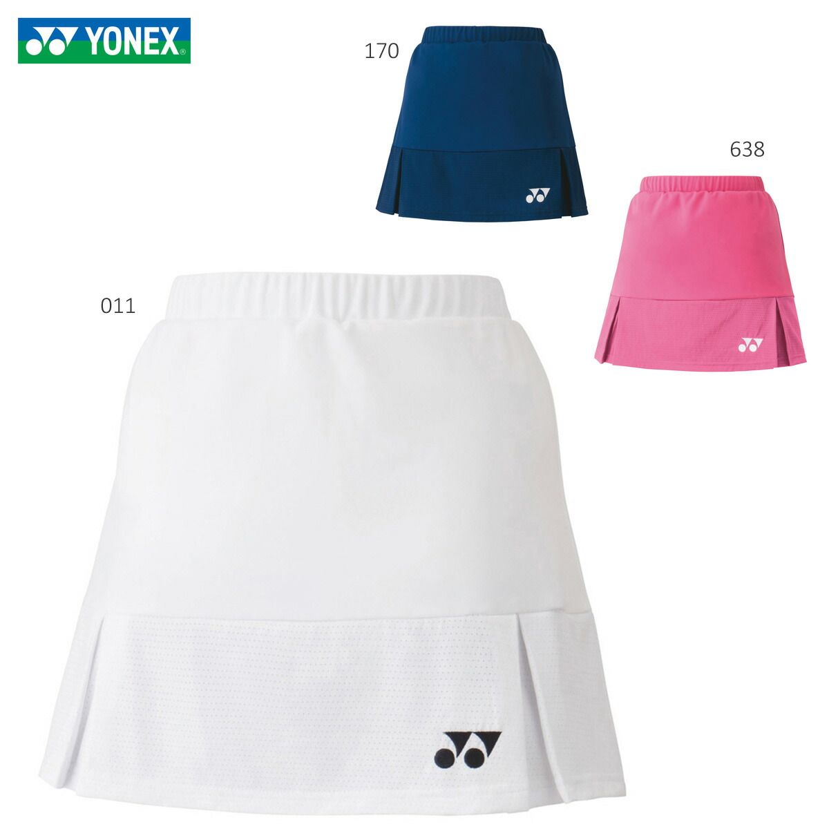 YONEX ヨネックス レディース スカート インナースパッツ付