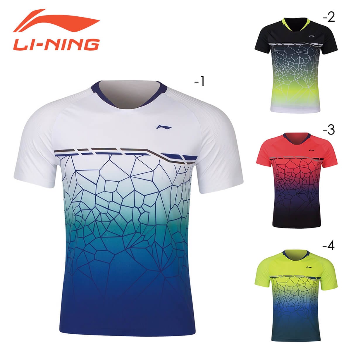 LI-NING AAYQ079 ゲームシャツ(ユニ/メンズ) バドミントンウェア