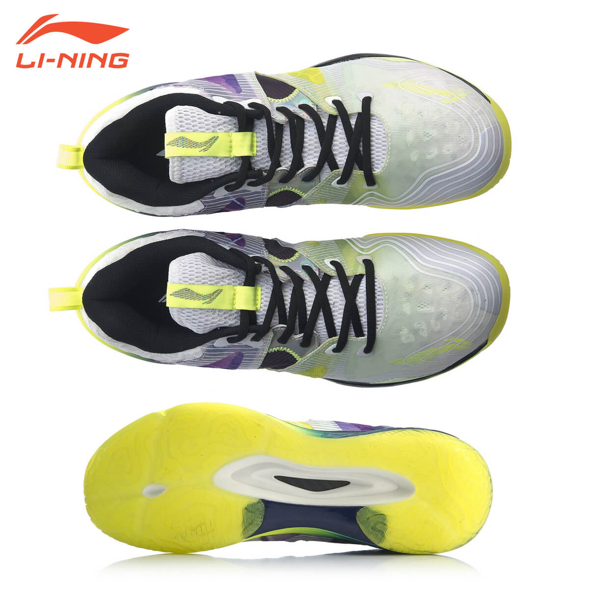 LI-NING AYAQ003 バドミントンシューズ(ユニ/メンズ) リーニン