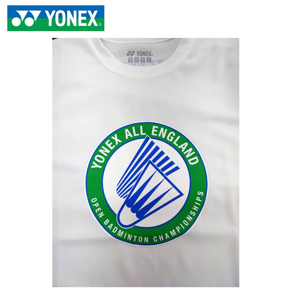 YONEX YOB20003 ヨネックス全英選手権 2021 大会記念Tシャツ(メンズ