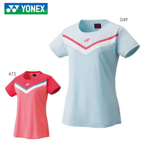 YONEX バドミントンシャツ レディースM ホワイト YONEX ヨネックス バドミントン レディース ゲームシャツ 20625