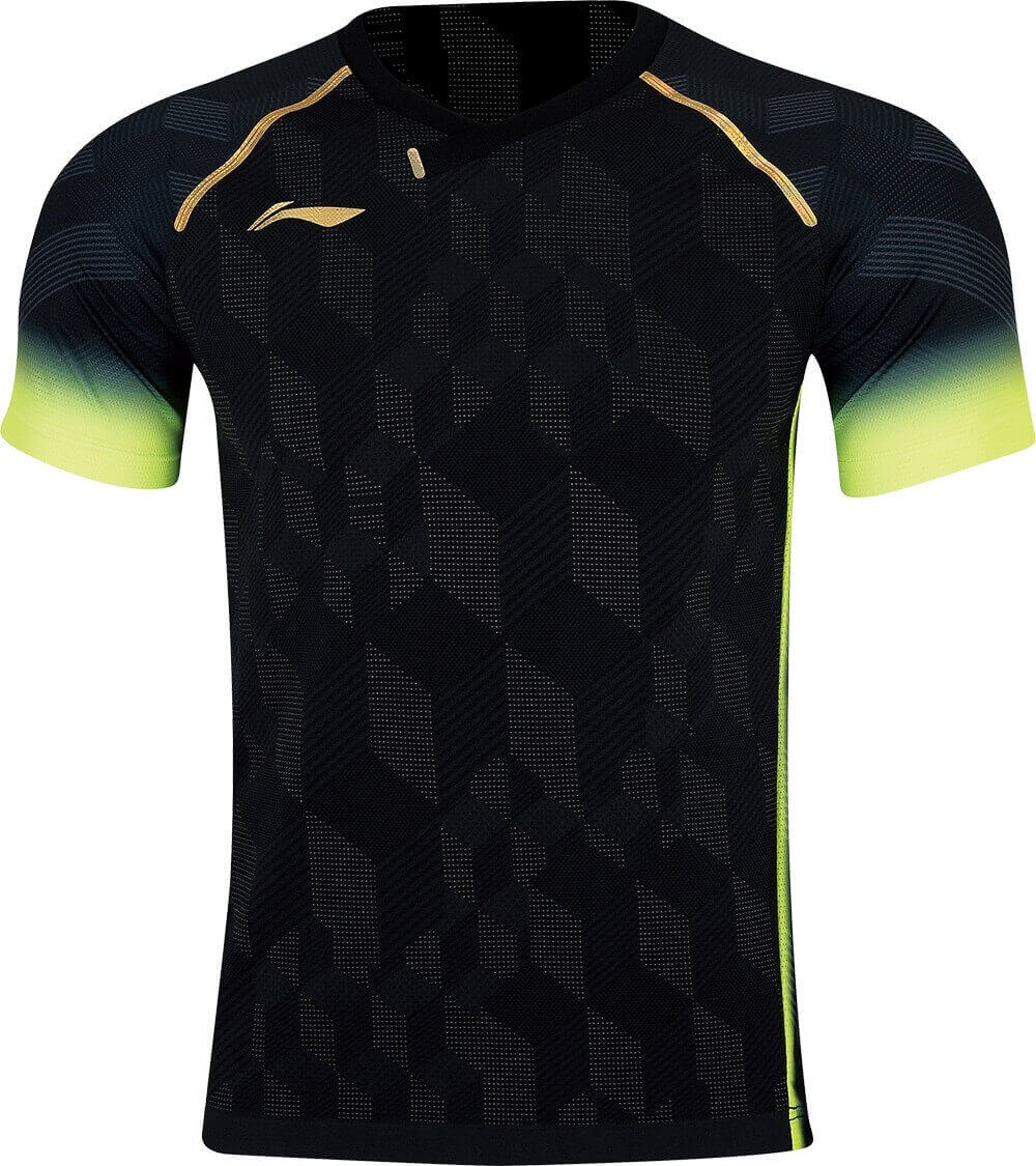 特価ウエアQ】LI-NING AAYQ359 ゲームシャツ バドミントンウェア(ユニ