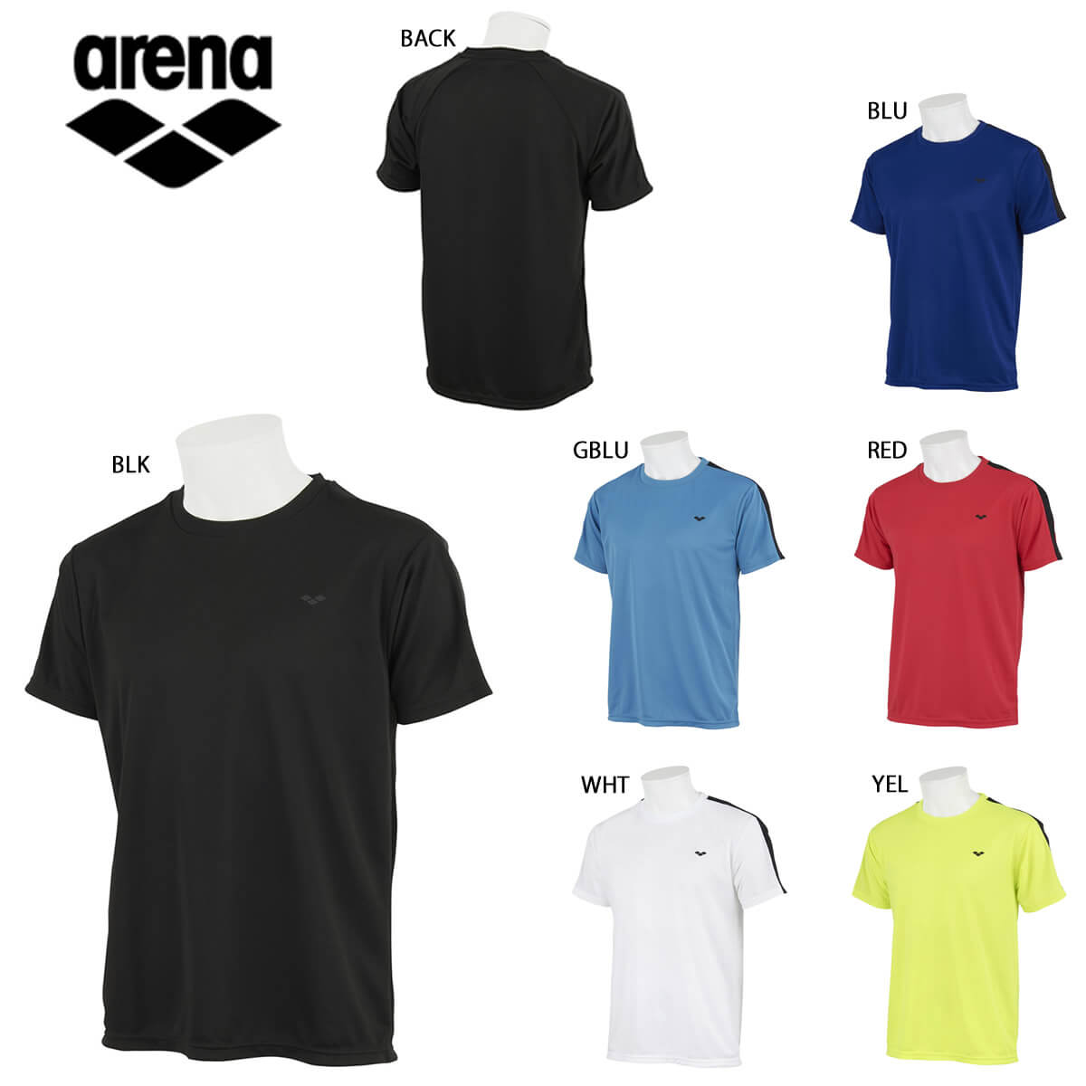 arena AMUSJA54 Tシャツ 半袖シャツ(ユニセックス) 水泳 アリーナ