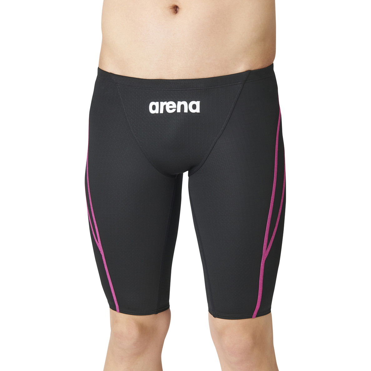 水玉　サマーウェア　パープル arena ARN-1022MJ ハーフスパッツ(ジュニア) スイムウェア 水泳