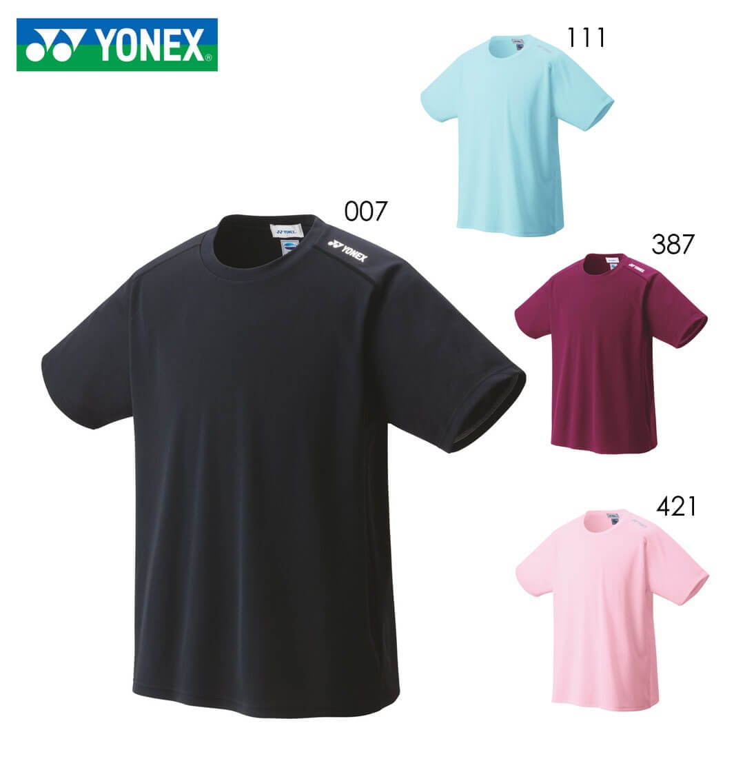 YONEX Tシャツ スポーツウェア バドミントン テニス ブラック メンズ S 楽天市場】ヨネックス バドミントン ドライTシャツ 16566 ユニ