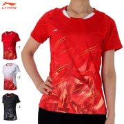 大特価】LI-NING AAYN078 ゲームシャツ(レディース