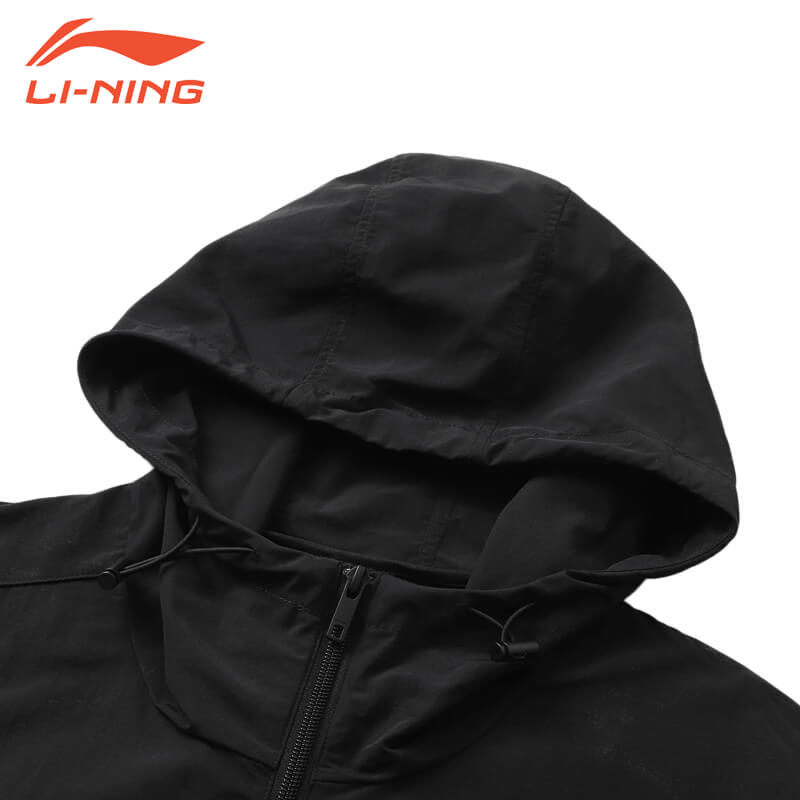 LI-NING プリント有 ウォームアップジャケット ウィンドブレーカー 上下 LI-NING LI-NING AFDR405 ウィンドブレーカー ジャケット アウター