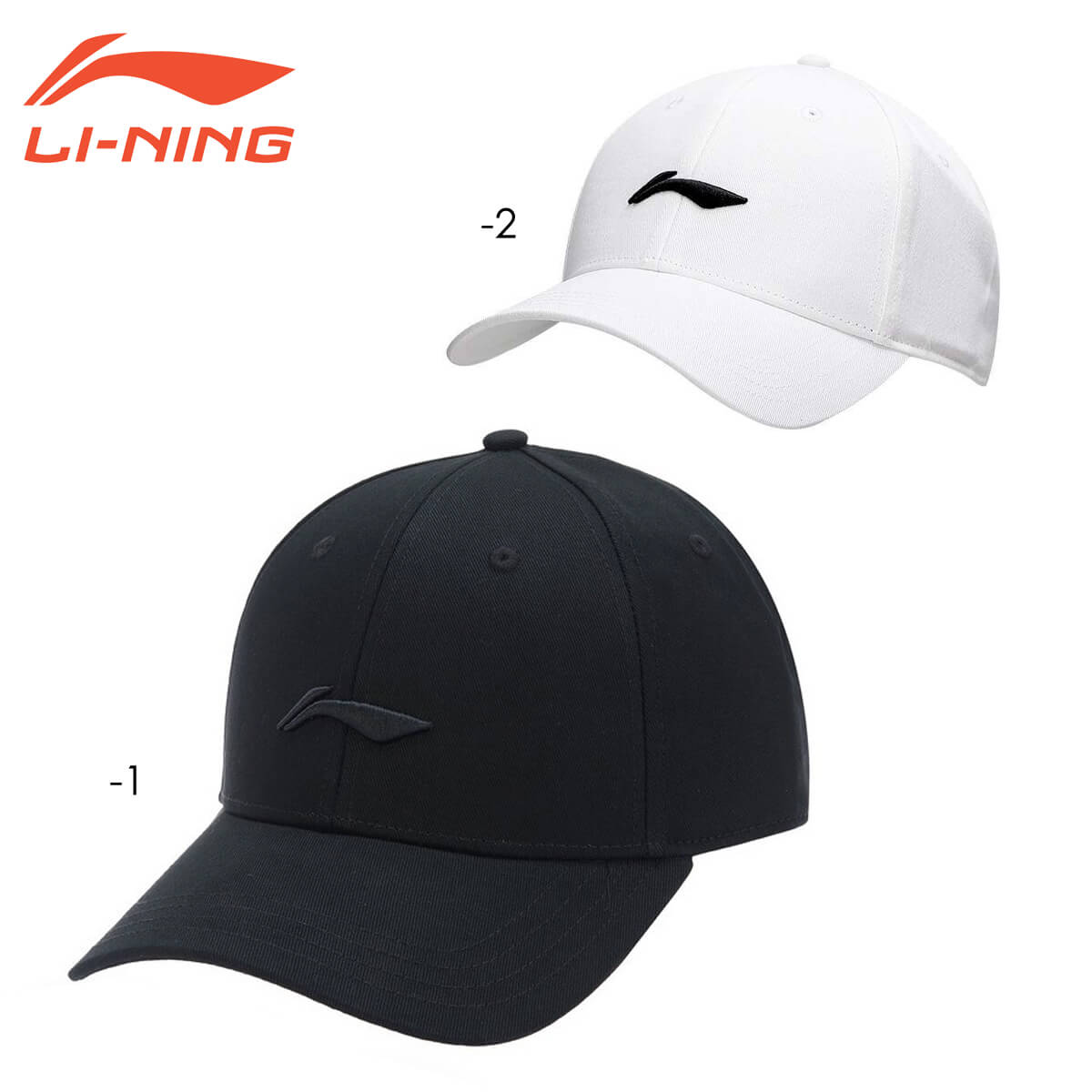 LI-NING AMYR118 野球帽 キャップ 帽子(ユニ/メンズ) ベースボール