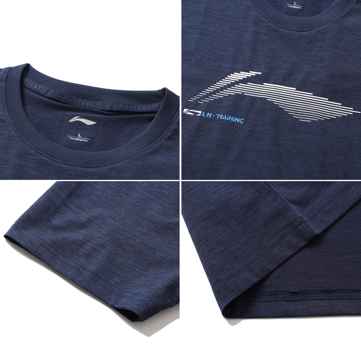 LI-NING ATSR295 半袖Tシャツ トレーニングウェア(ユニ/メンズ 