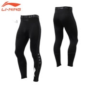LI-NING ANKN009 コンプレッションショーツ 吸湿速乾 バドミントン
