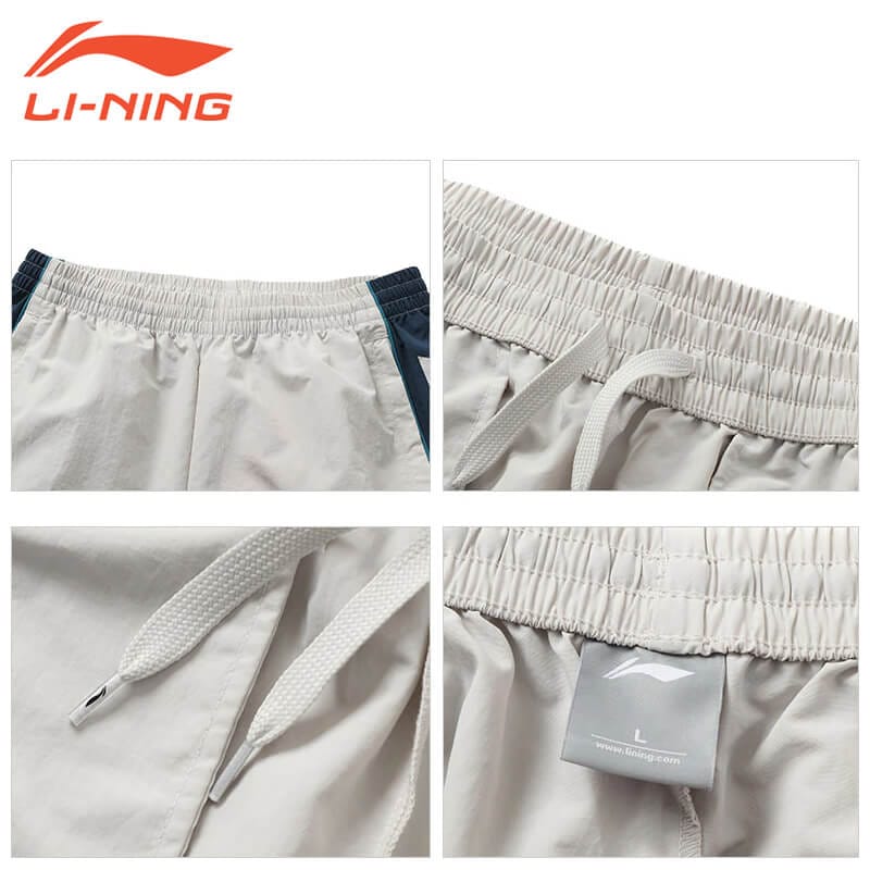 LI-NING ウォームアップウェア セット美品！ LI-NING AKYS951 ウォームアップパンツ ランニングウェア(ユニ