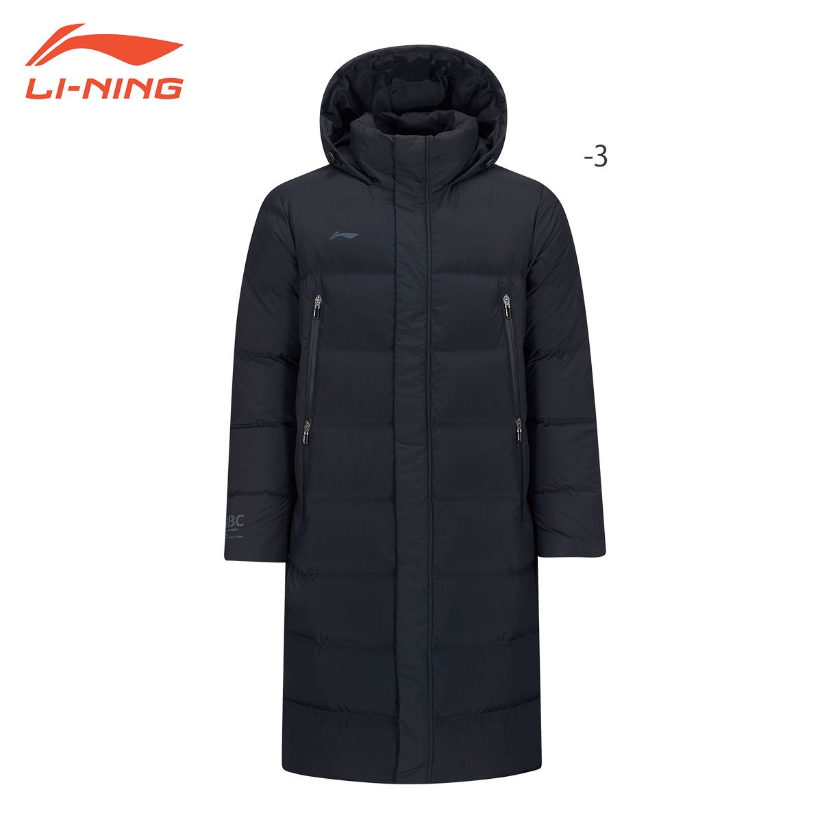 LI-NING AYMR113 ロングダウンコート バドミントンウェア(ユニ/メンズ