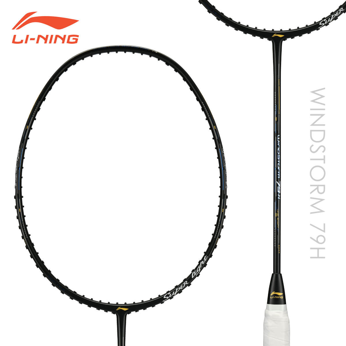 【最終値下げ！】LI-NING WINDSTORM 79H Li-Ning Windstorm 79-H Unstrung Badminton Racquet