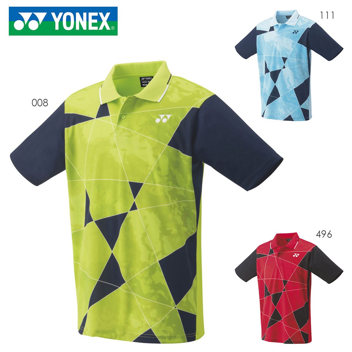 YONEX 10465 ゲームシャツ ウェア(ユニ/メンズ) バドミントン・テニス