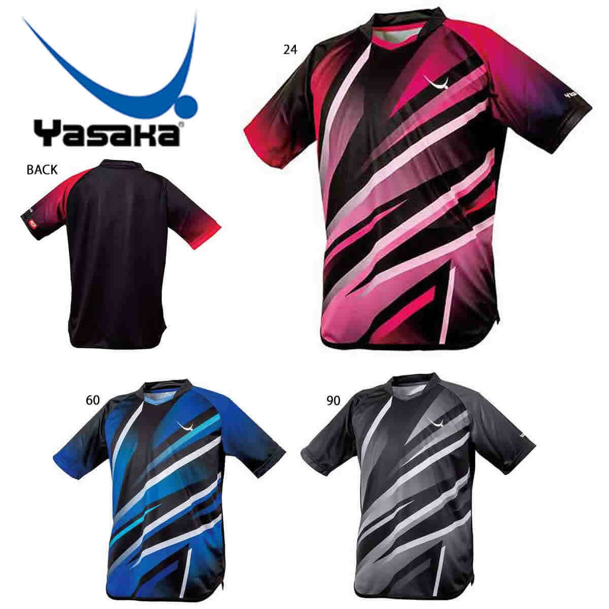 Yasaka Y-243 ラインボルトユニフォーム アパレル 卓球 ヤサカ【メール