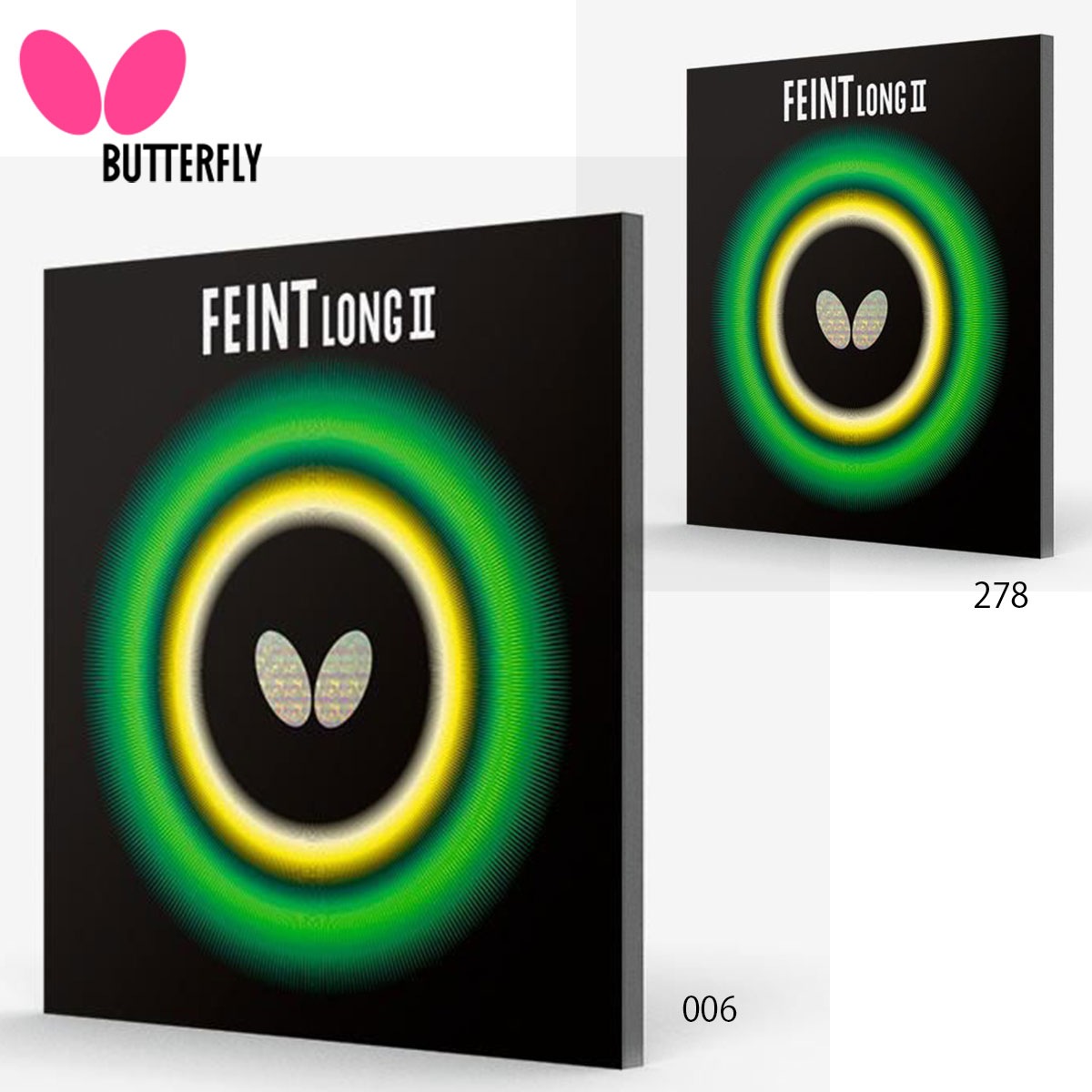 BUTTERFLY 00300 フェイント・LONG 2 超ゴクウス 卓球ラバー 