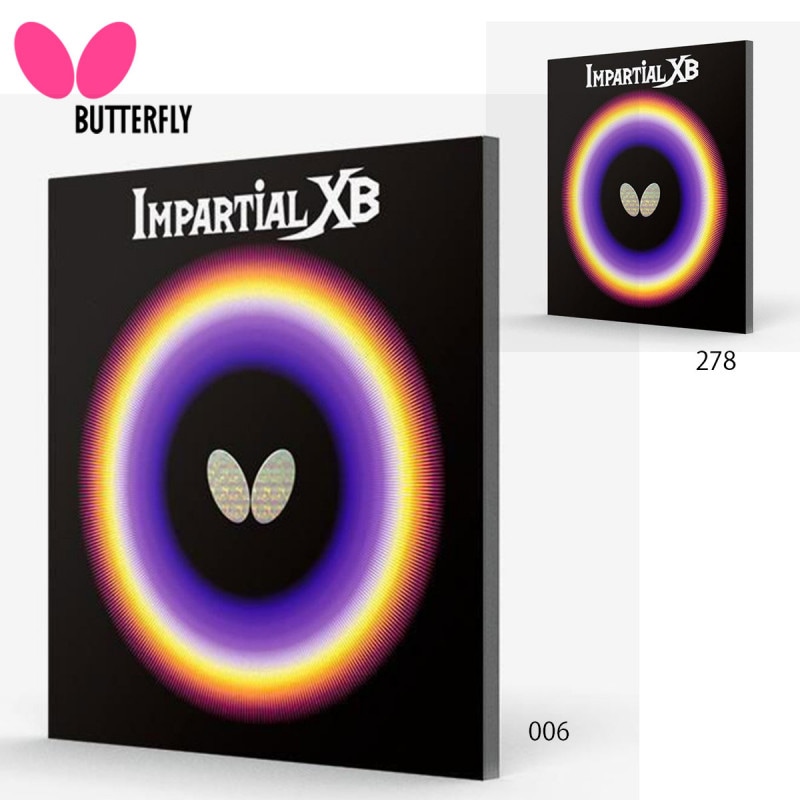 BUTTERFLY 00410 インパーシャルXB 卓球ラバー バタフライ 【メール便