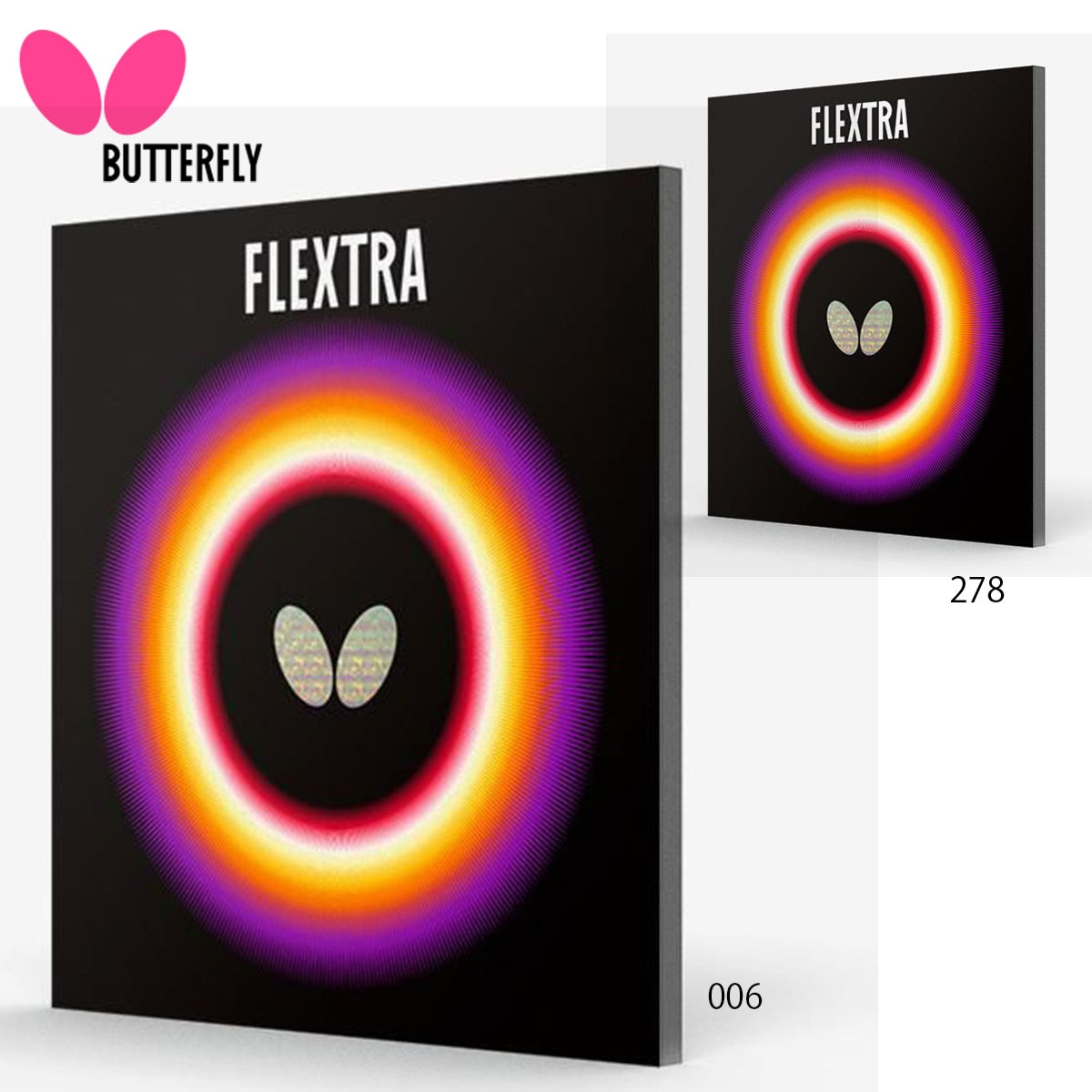 BUTTERFLY 05210 フレクストラ 卓球ラバー バタフライ 【メール便可