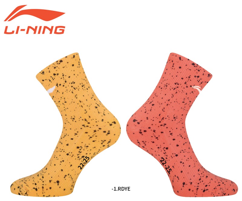LI-NING AWST066 バドミントンソックス(レディース) 22-25cm