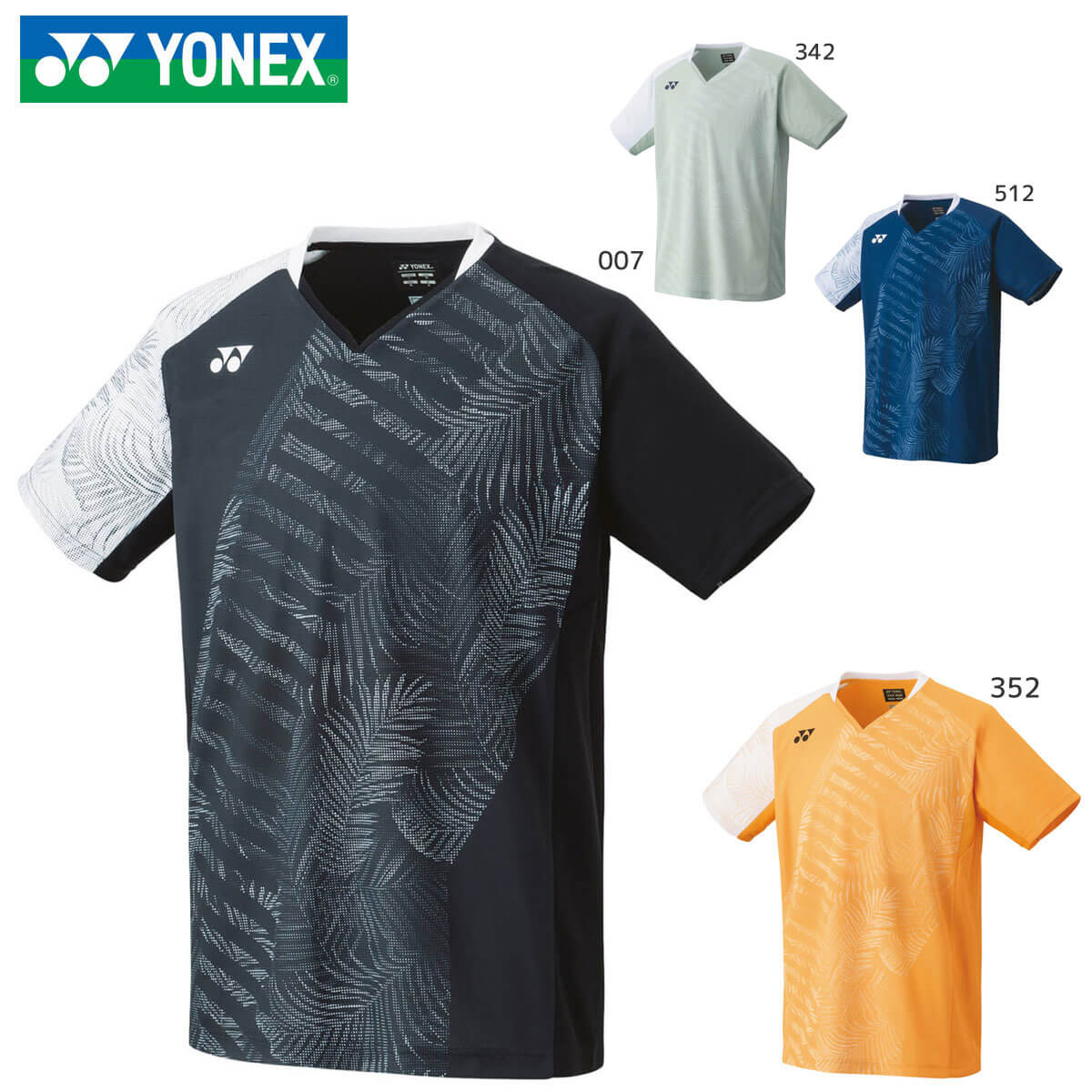 YONEX 10543 メンズゲームシャツ(フィットスタイル