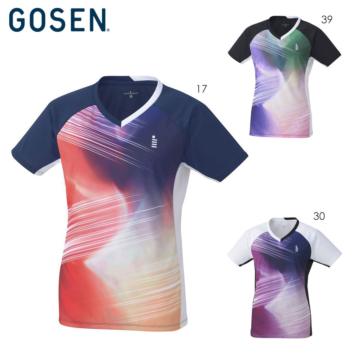 GOSEN T2347 レディースゲームシャツ ウェア(レディース) バドミントン