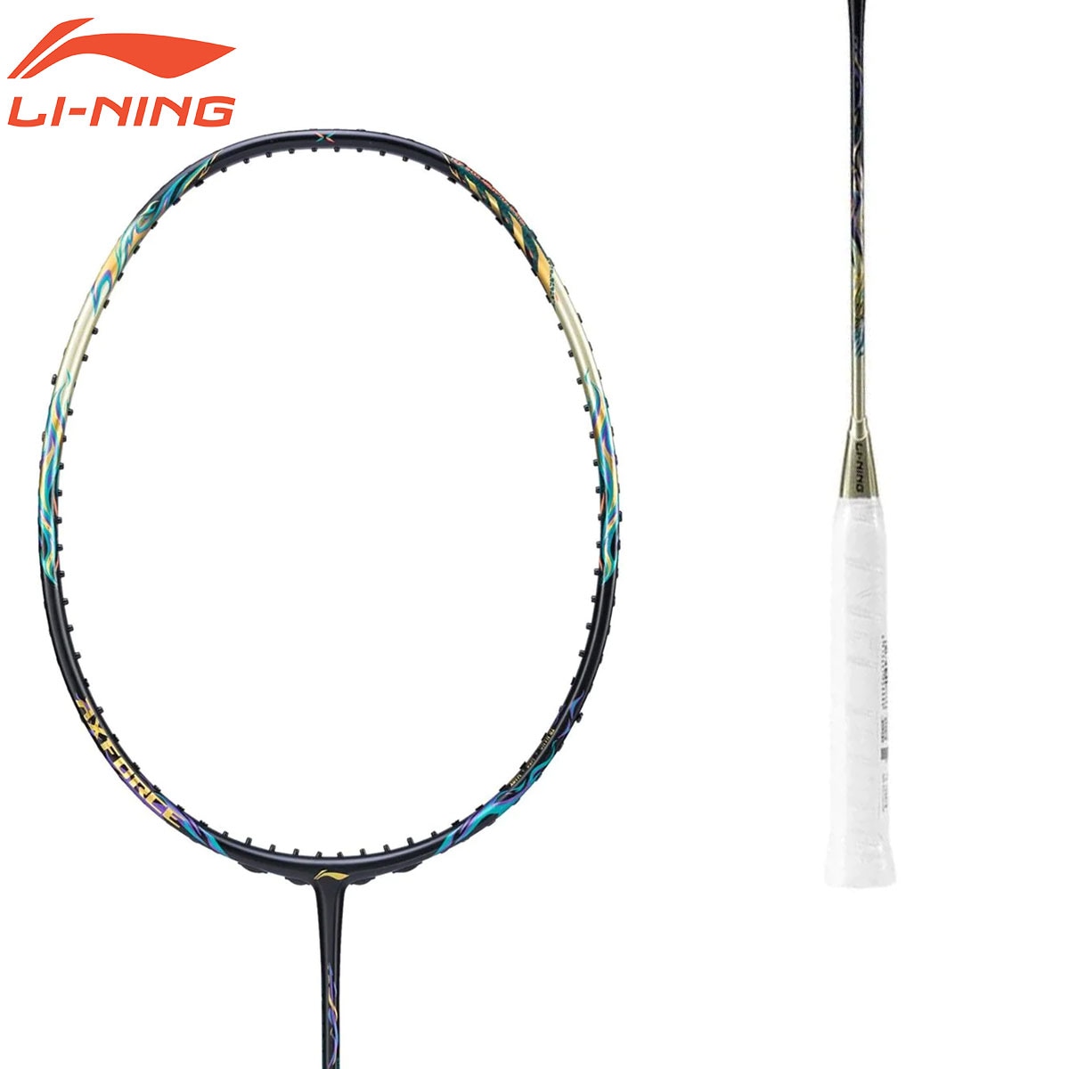 その他 AXFORCE100 4u5 Li-Ning AXForce 100 Badminton Racquet - Unstrung, 4U Weight