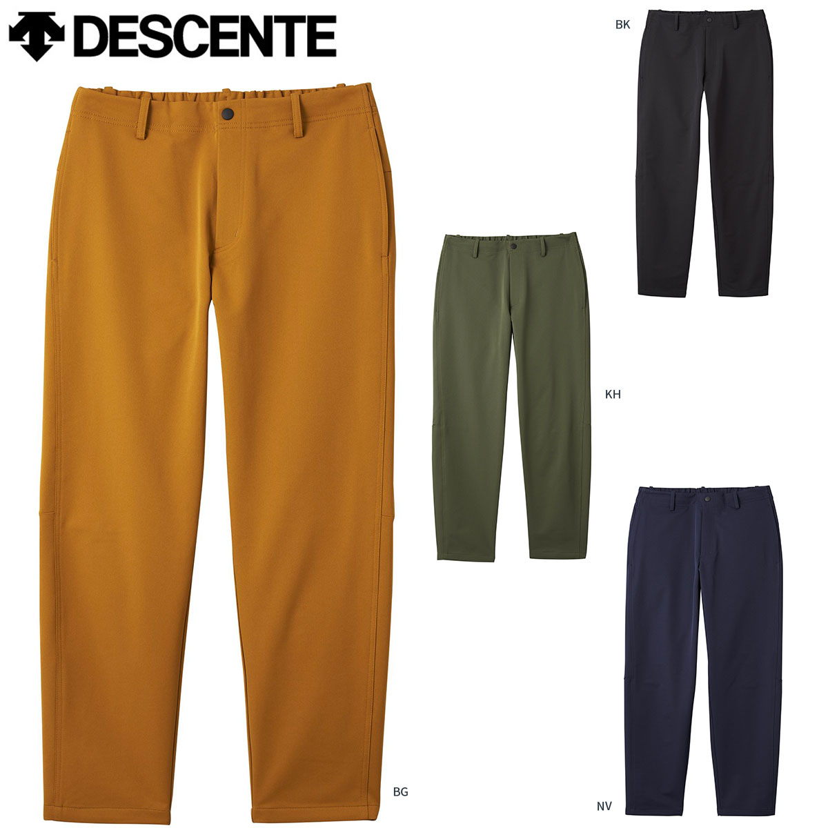 DESCENTE DMMWJD86 ウォームアップパンツ HEATNAVI ソフトシェル