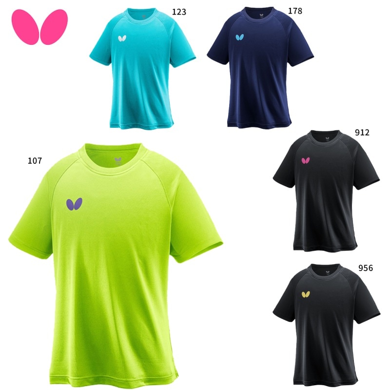 BUTTERFLY 46420 ウィンロゴ・Tシャツ II ウェア（ユニ） 卓球