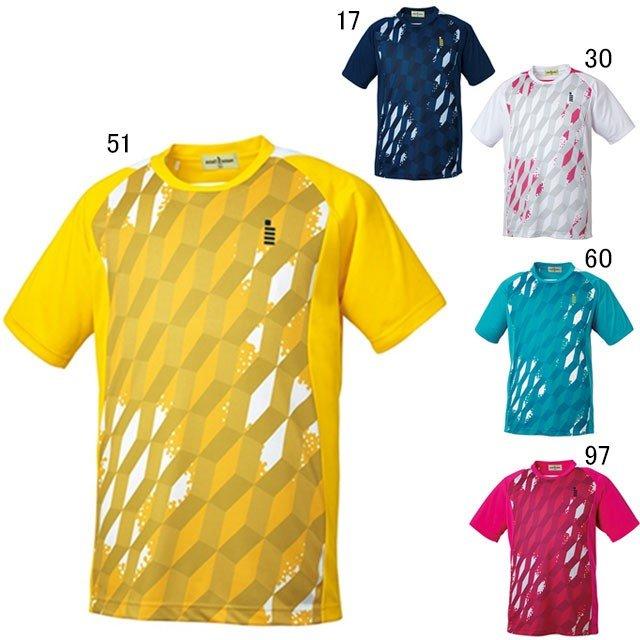 新品　GOSEN T2514 ユニM バドミントン　ゲームシャツ t2514_003.jpg