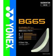 YONEX BG65 �ߥ�����65 MICRON ���ȥ��(���å�) �Хɥߥ�ȥ� ��ͥå��� 2024SS�����ܥХɥߥ�ȥ󶨲�������/�᡼���زġ�