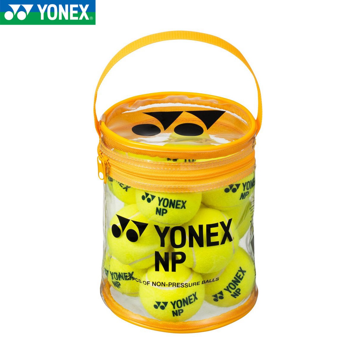 YONEX TB-NP12 ノンプレッシャーボール(12個入バッグ) テニスボール