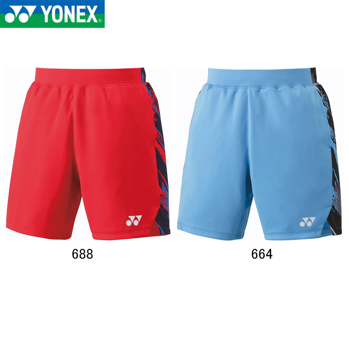 L】YONEX バドミントン ハーフパンツ 柄パン 日本代表 ゲーム