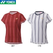 バドミントンウエア YONEX 20611 ウィメンズゲームシャツ(フィットシャツ) ウェア
