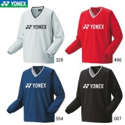 ヨネックス　バドミントン　ウェア　ウォームアップウェア 楽天市場】YONEX ヨネックス 裏地付ウォームアップシャツ