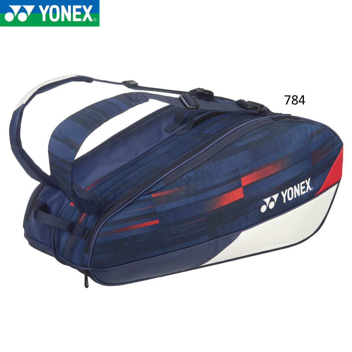 【お値下げ。】YONEX バドミントンラケットバッグ6本入り ヨネックス YONEX テニスバッグ ラケットバッグ6〔テニス6本用