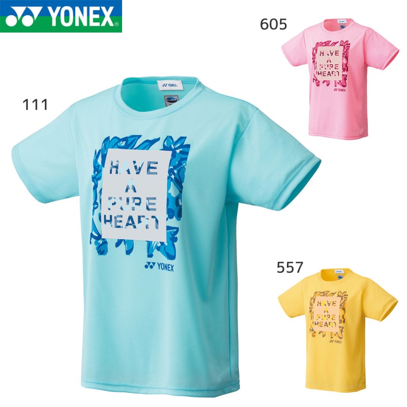 YONEX バドミントン　Tシャツ　早い者勝ち YONEX（ヨネックス） ドライTシャツ 16373 メンズ 2019AW バドミントン